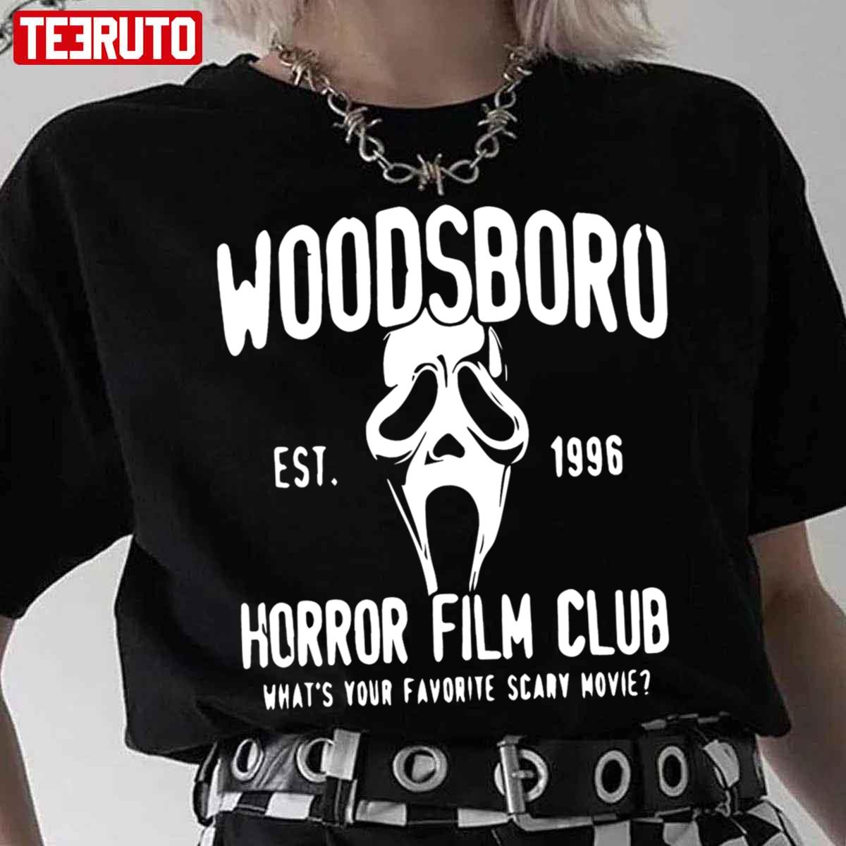 Woodsboro Horror Film Halloween Unisex T-Shirt