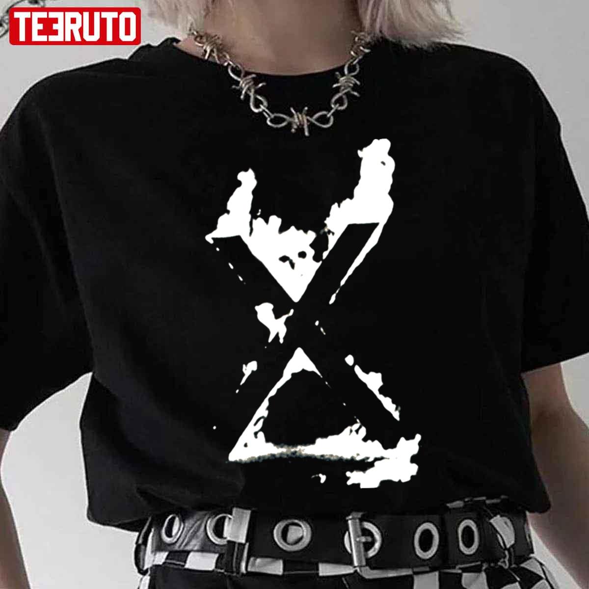 X Band White Icon Unisex T-Shirt