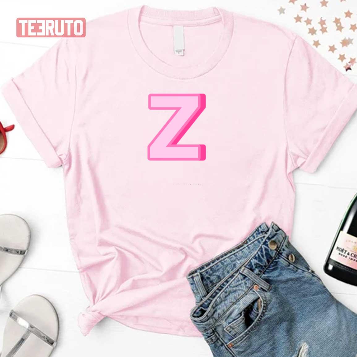 Z Pink Preppy Unisex T-Shirt