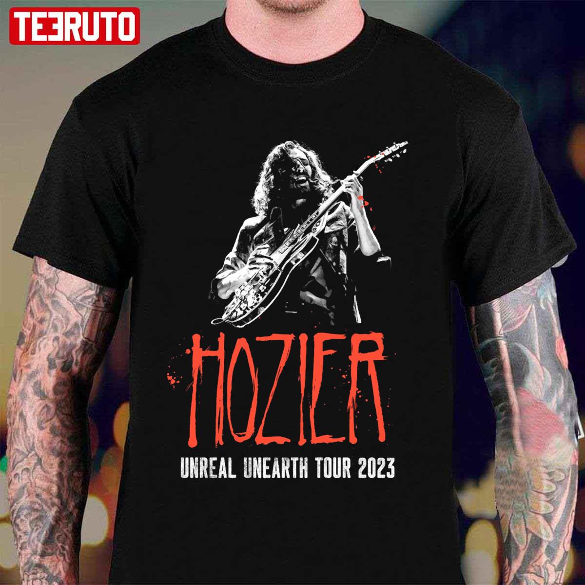 2023 Tour Hozier Unreal Unearth Unisex T-Shirt - Teeruto