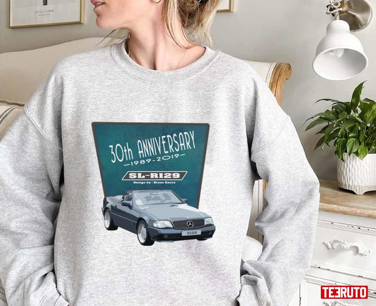 30 Years Of R129 Sl Car Unisex Sweatshirt