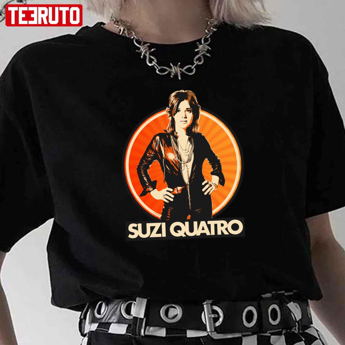 70s Glam Rock Suzi Quatro Unisex T-Shirt