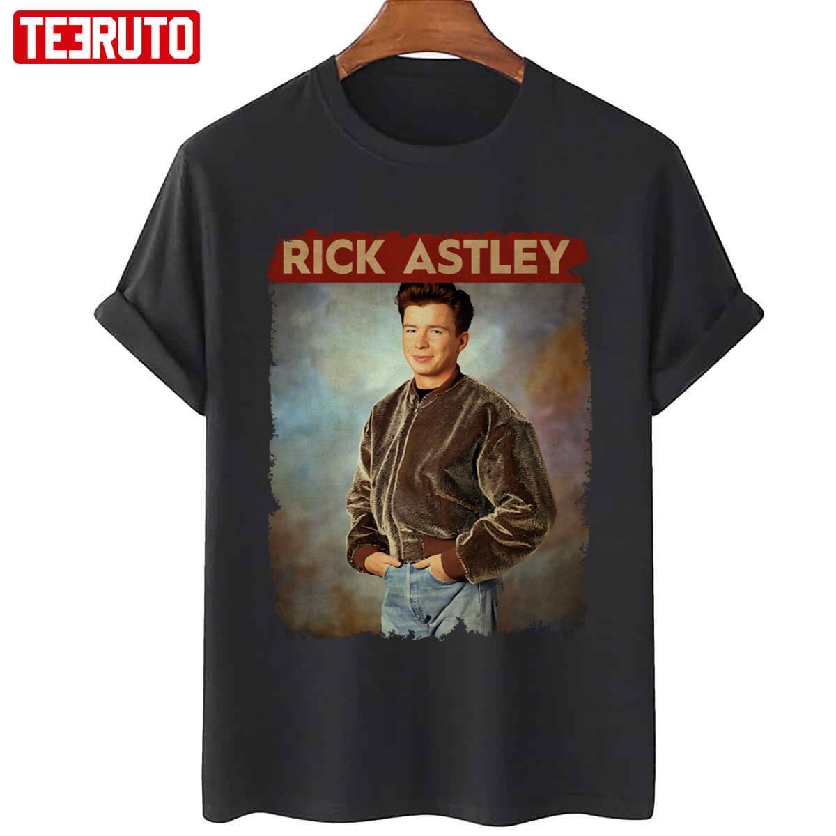 90s Rick Astley Retro Style Unisex T-Shirt