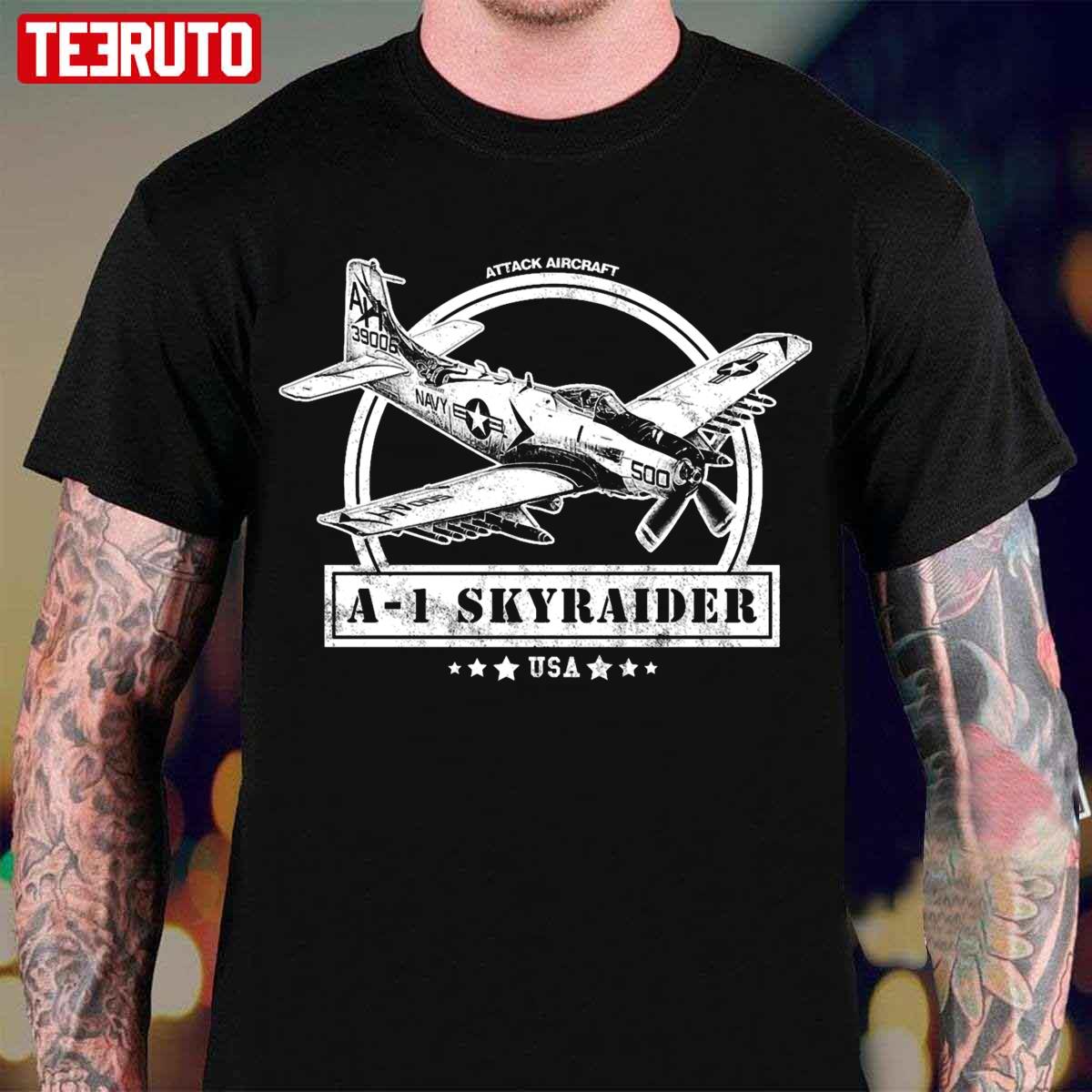 A 1 Skyraider Aircraft Unisex T-Shirt