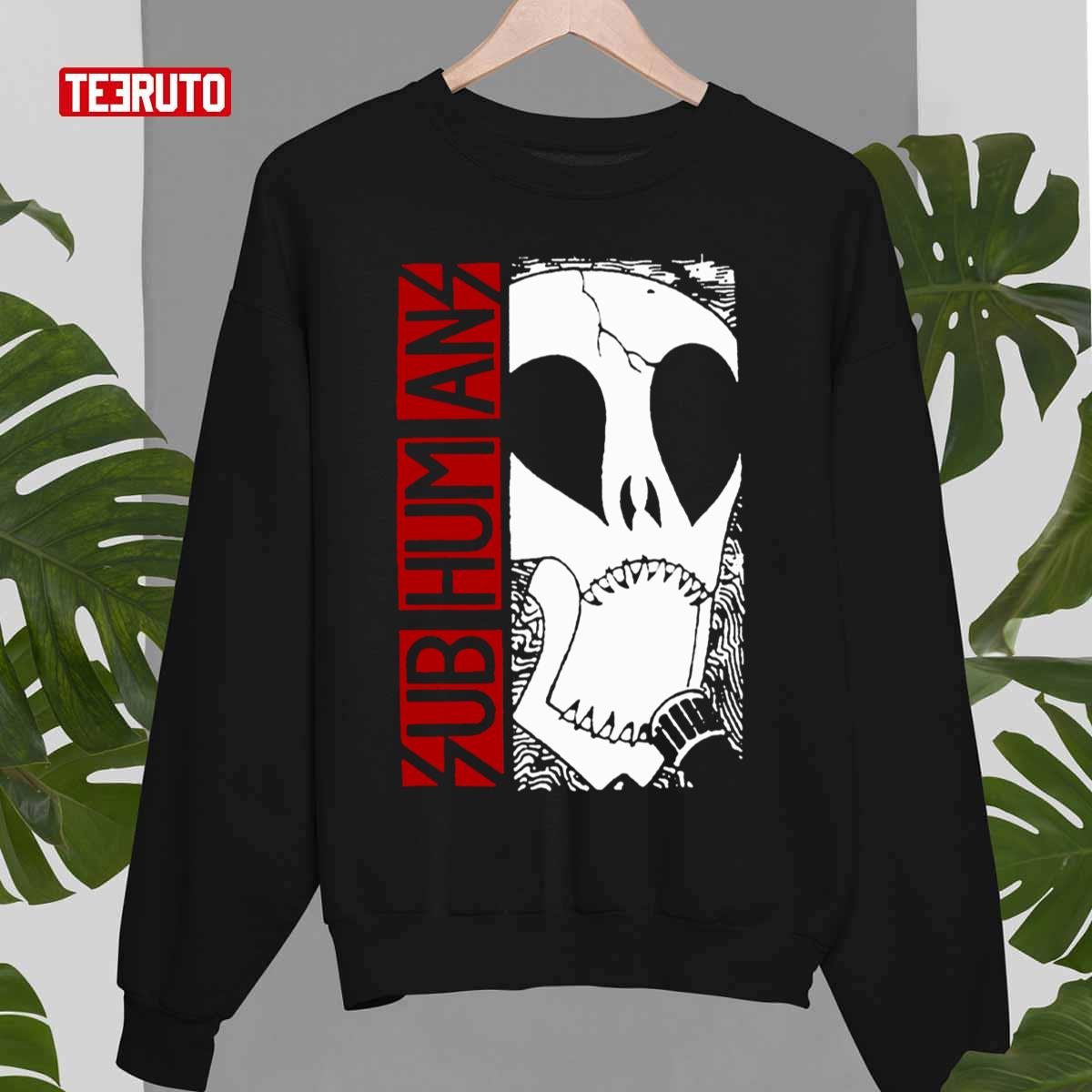 Abang<<subhumans>>putih Unisex Sweatshirt