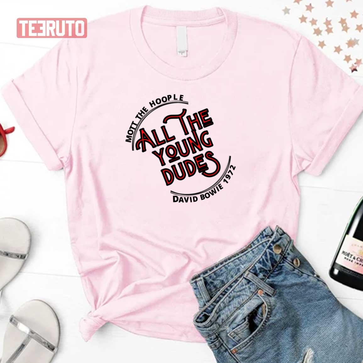 All The Young Dudes 1972 Unisex T-Shirt