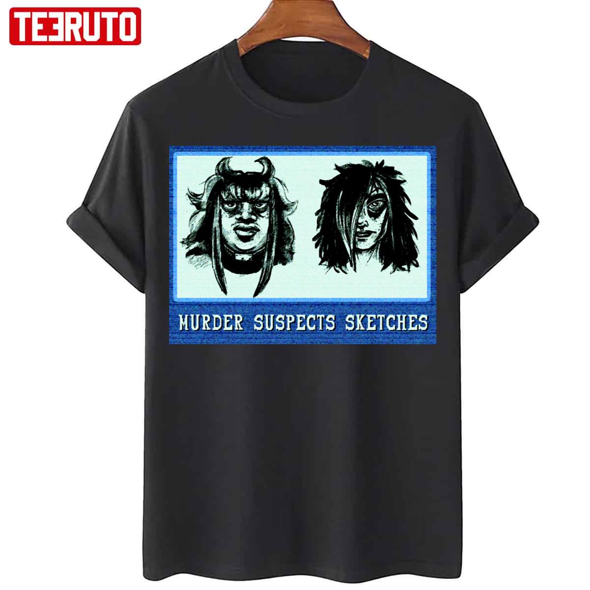 And Juno Police Sketches Slade Rock Unisex T-Shirt