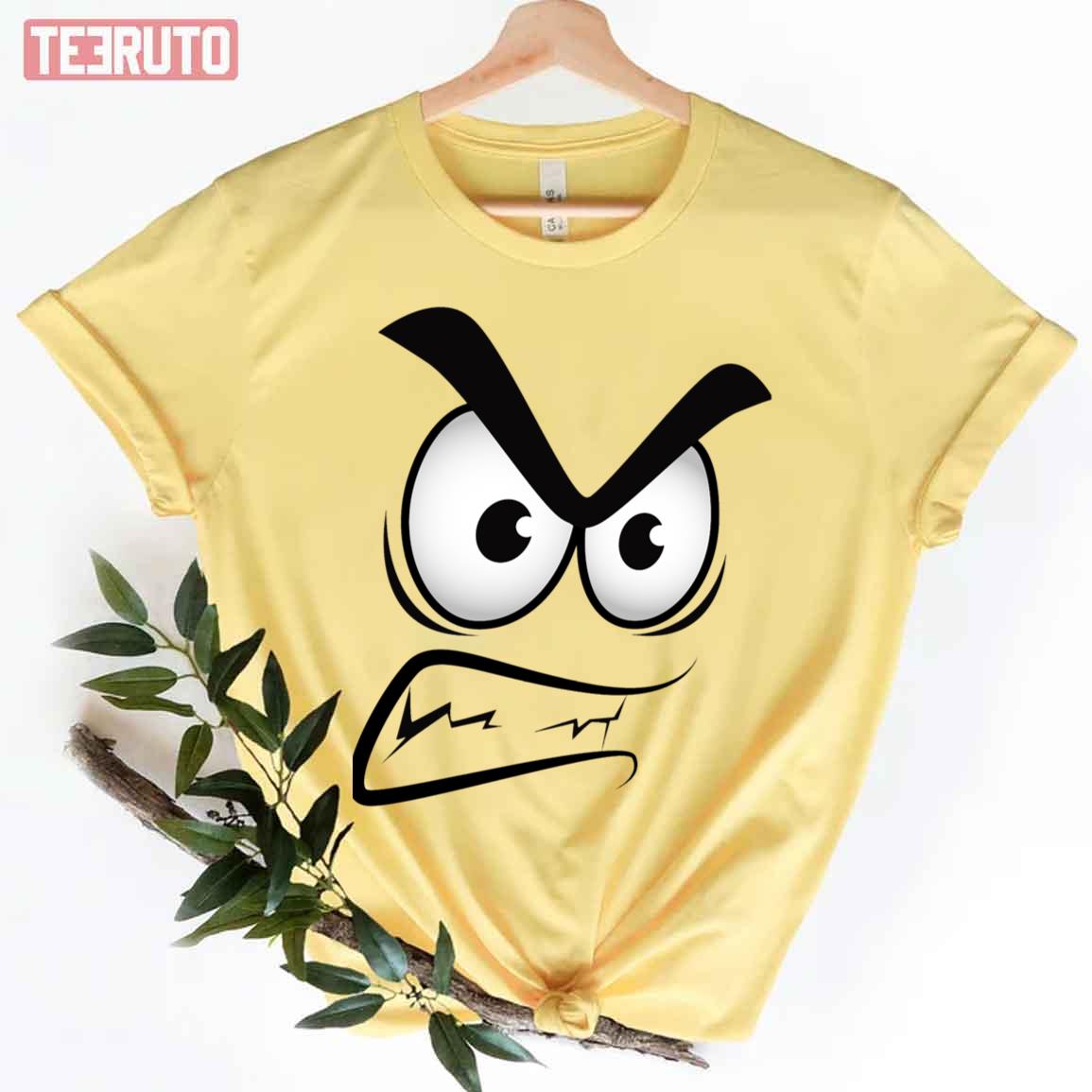 Angry Eyes Cartoon Unisex T-Shirt