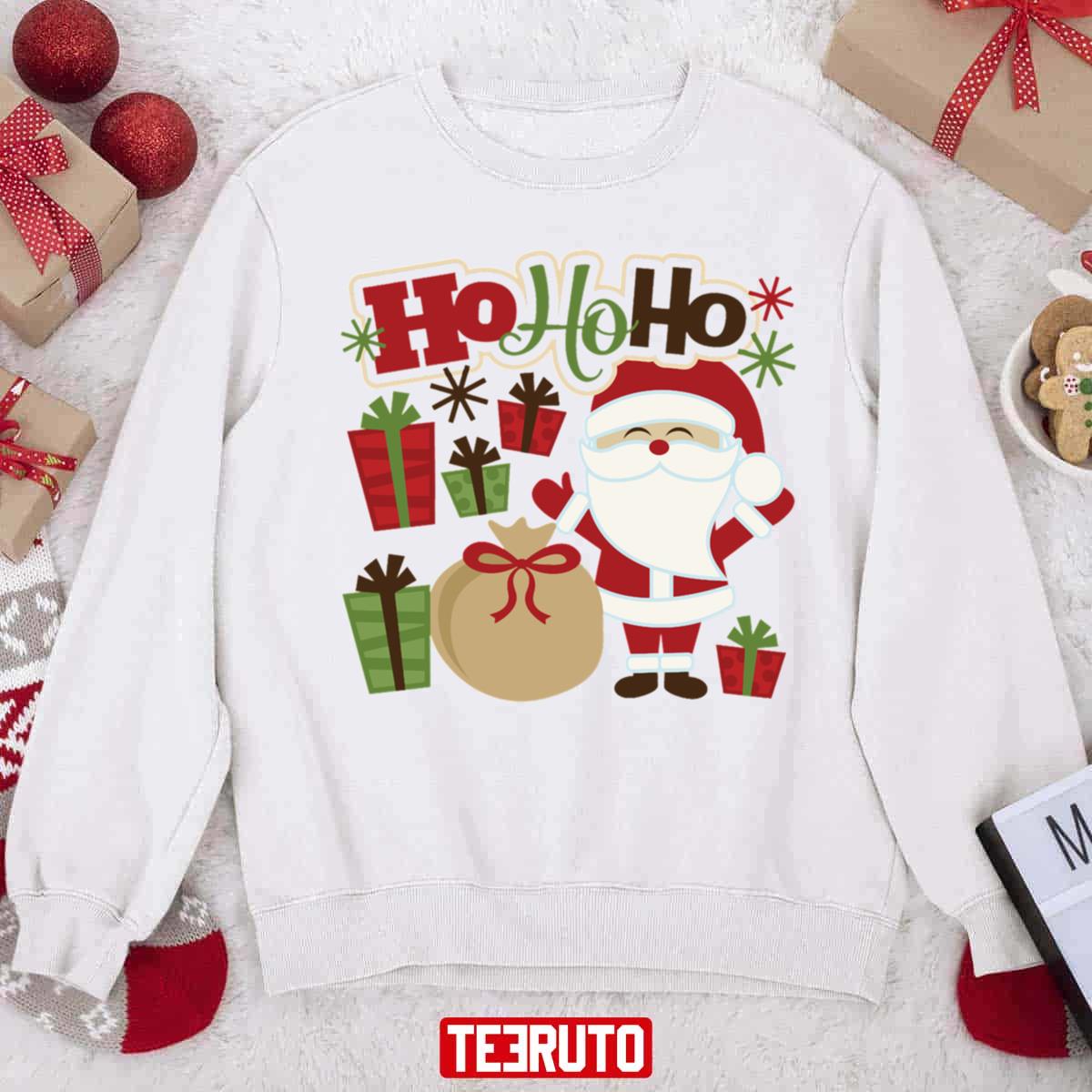 Animated Santa Hohoho Unisex Sweatshirt