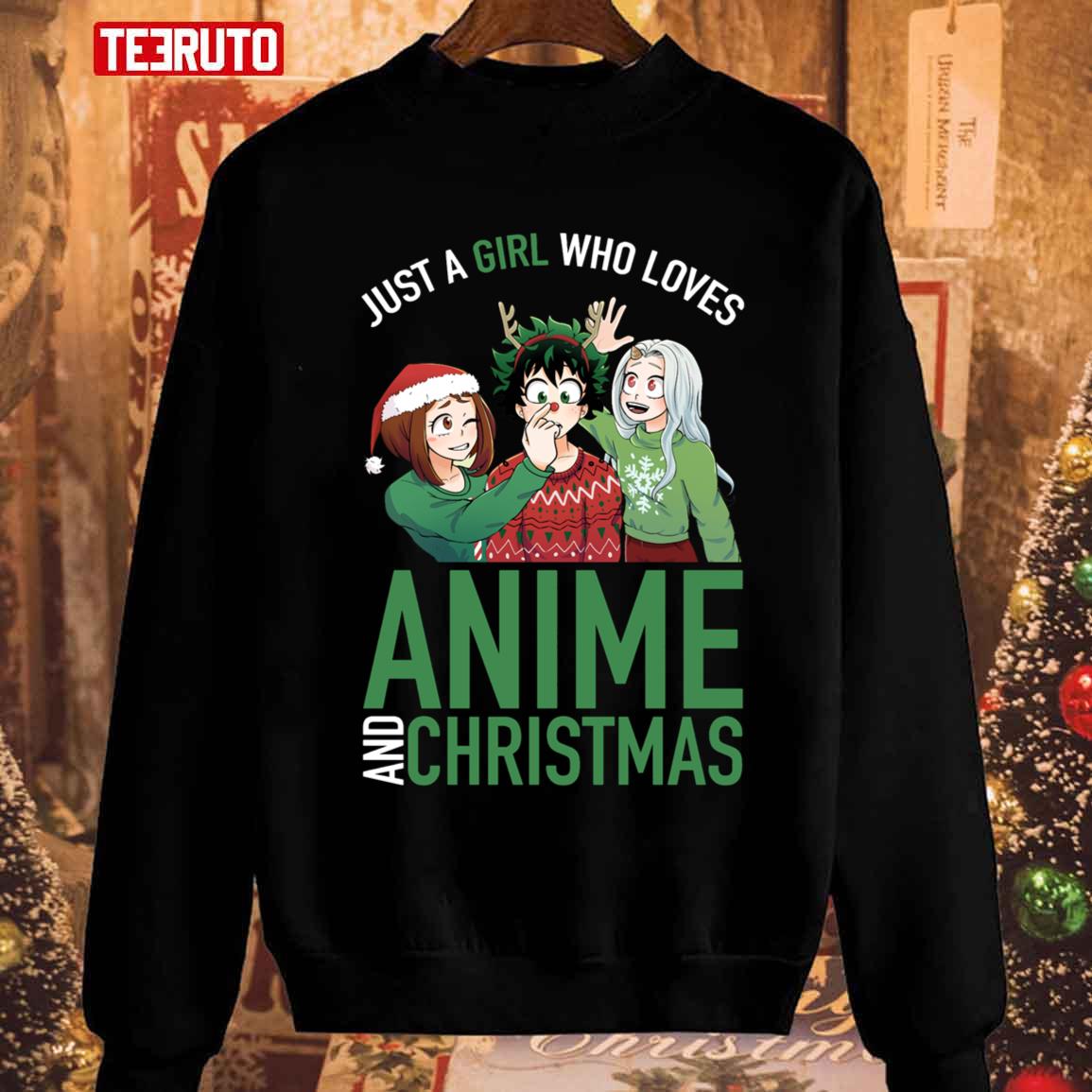 Anime Christmas Suge 90s Unisex Sweatshirt