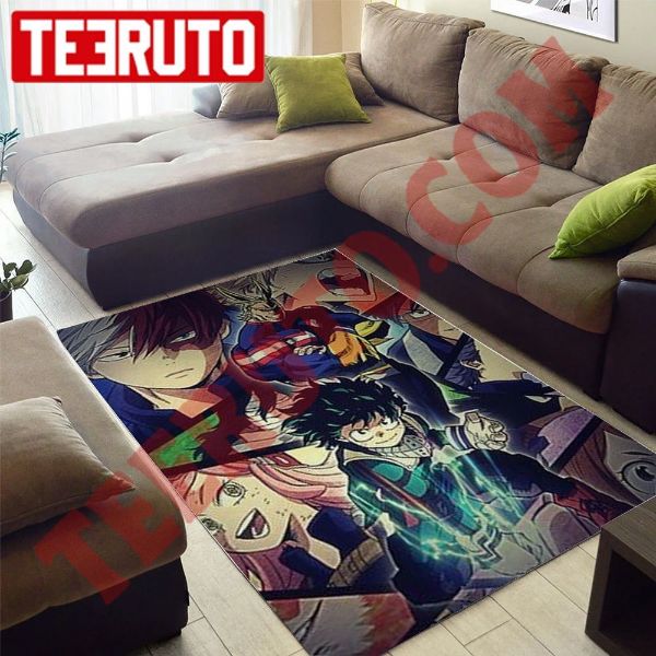 Anime Scene My Hero Academia Rug