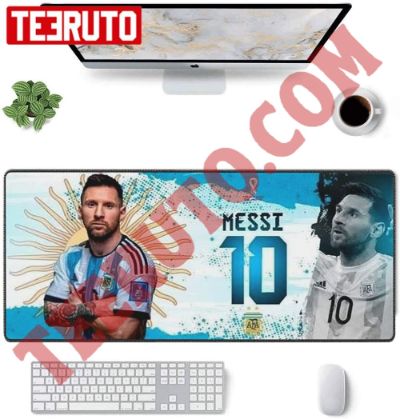 Argentina Number 10 Messi Lionel Mouse Pad