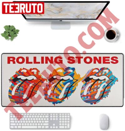 Art Of The Rolling Stones Rock Band Mouse Pad