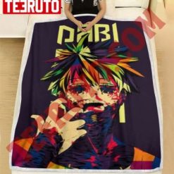 Attack Dabi My Hero Academia Fleece Blanket