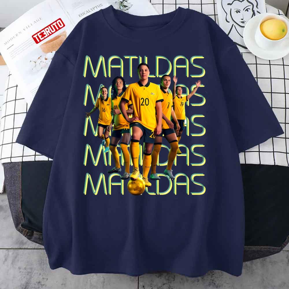 Australia Soccer Team Girl Matildas Unisex T-Shirt