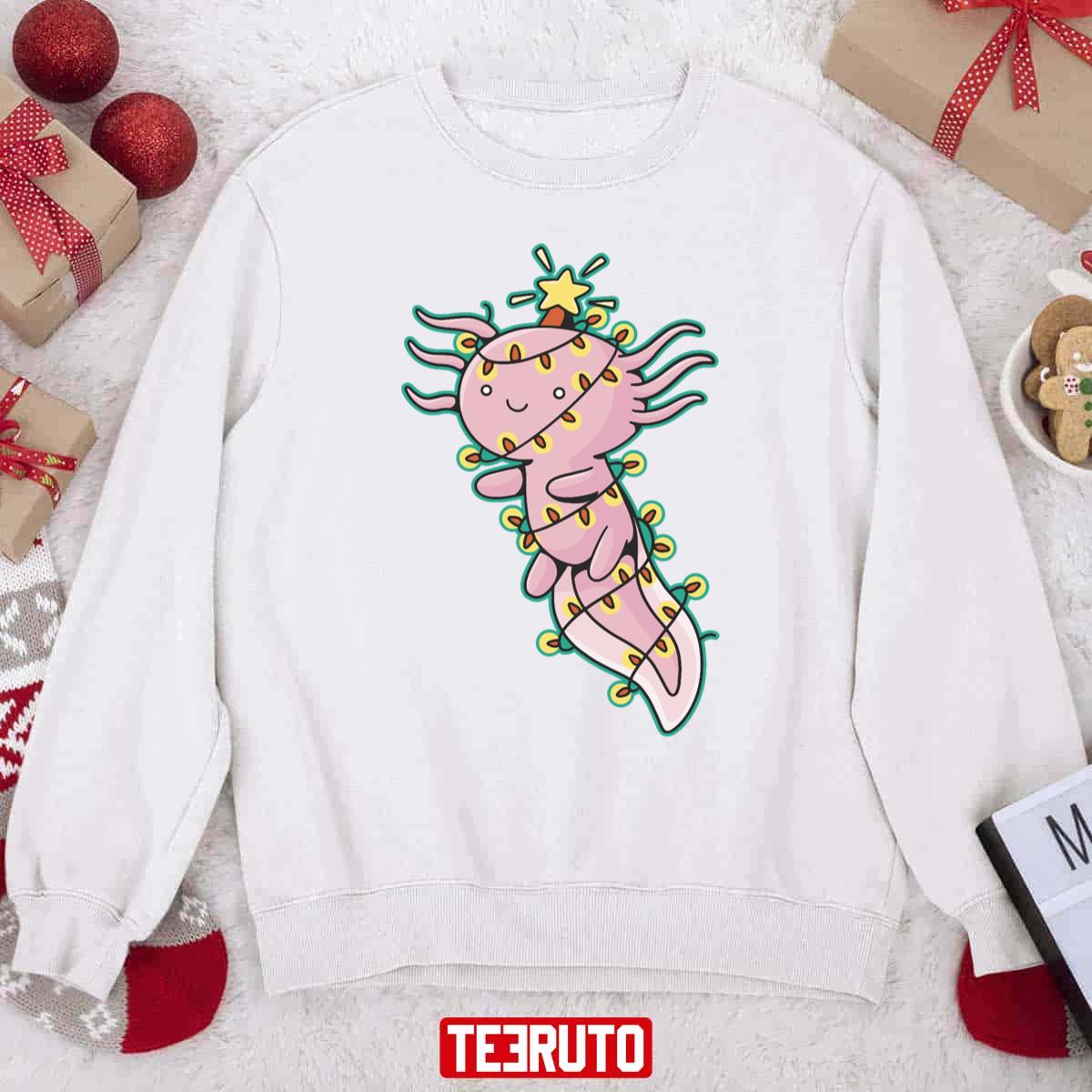 Axolotl Christmas Vintage Sweatshirt