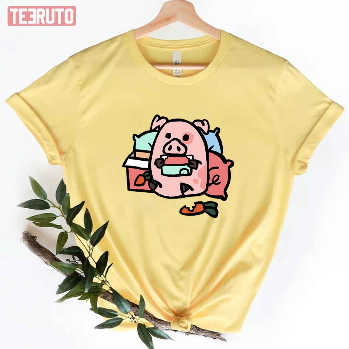 Baby Art Piggy Pusheen Unisex T-Shirt