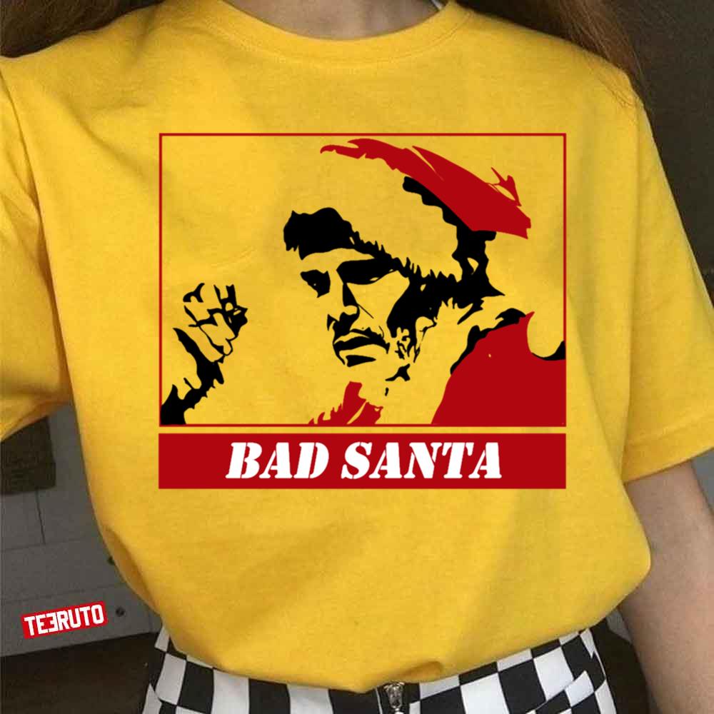 Bad Santa Christmas Iconic Meme Unisex T-Shirt