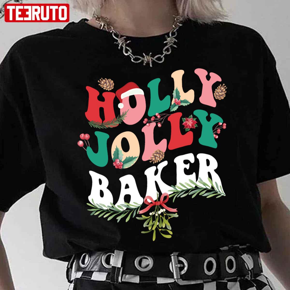 Baker Christmas Holiday Unisex T-Shirt