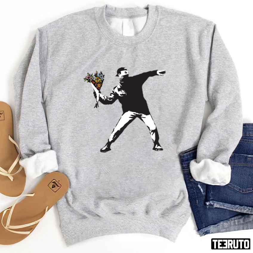 Banksy Graffiti Protest Anarchist Sweatshirt