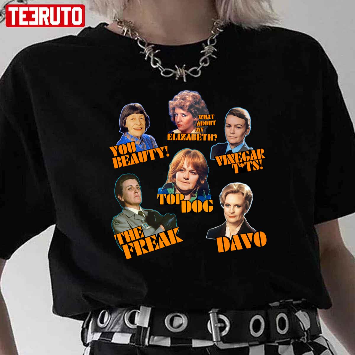 Bea Chrissy Lizzie Mrs Davidson Ferguson Prisoner Cell Block H Unisex T-Shirt