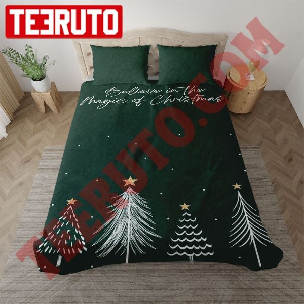 Believe In The Magic Of Christmas Bedding Sets