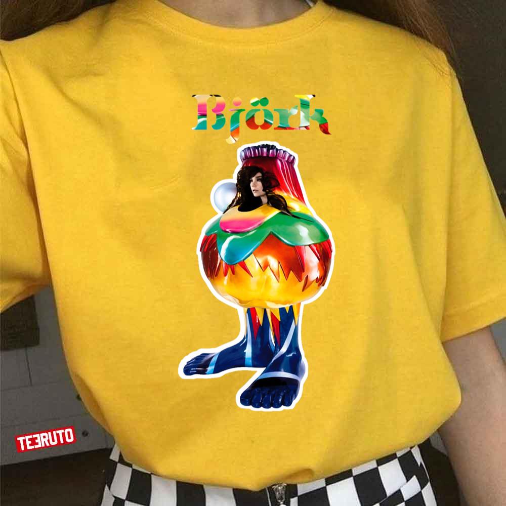 Bjork Fitted Scoop Unisex T-Shirt