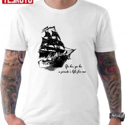 Black Pearl Pirates Of The Caribbean Unisex T-Shirt