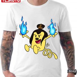 Blue Fire Wow Wow Wubzula Unisex T-Shirt