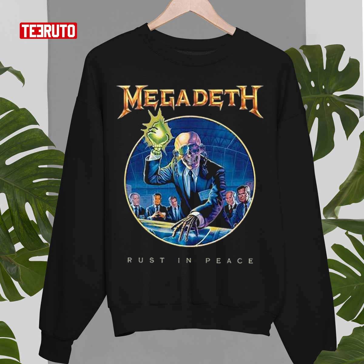 Blue The Peace Megadeth Unisex Sweatshirt