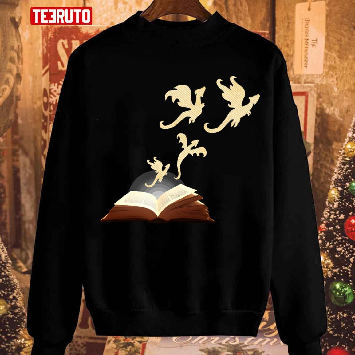 Book Dragons Unisex Sweatshirt