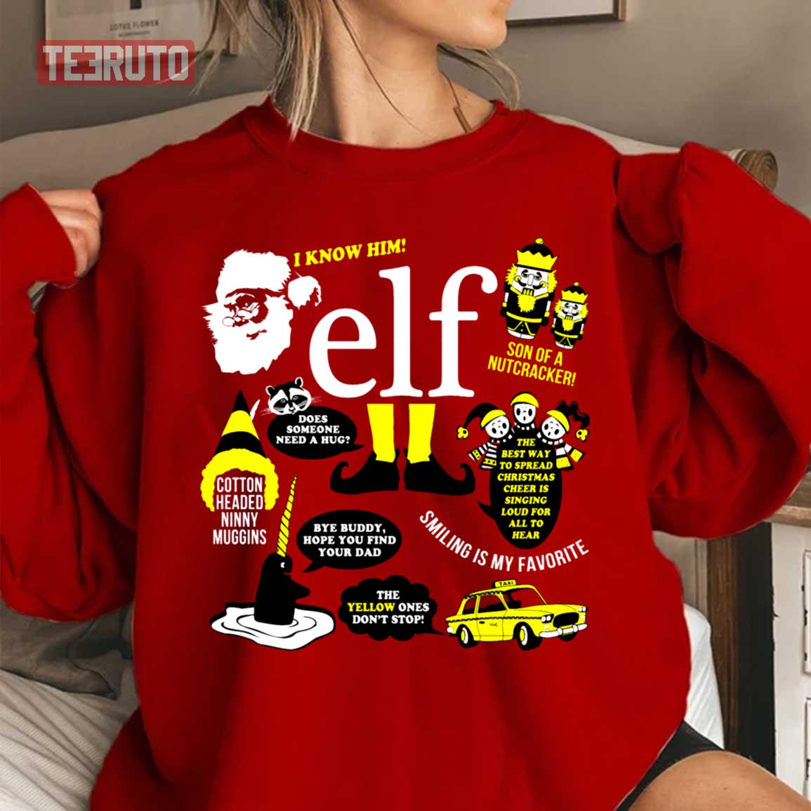 Buddy The Elf Quotes Unisex Sweatshirt