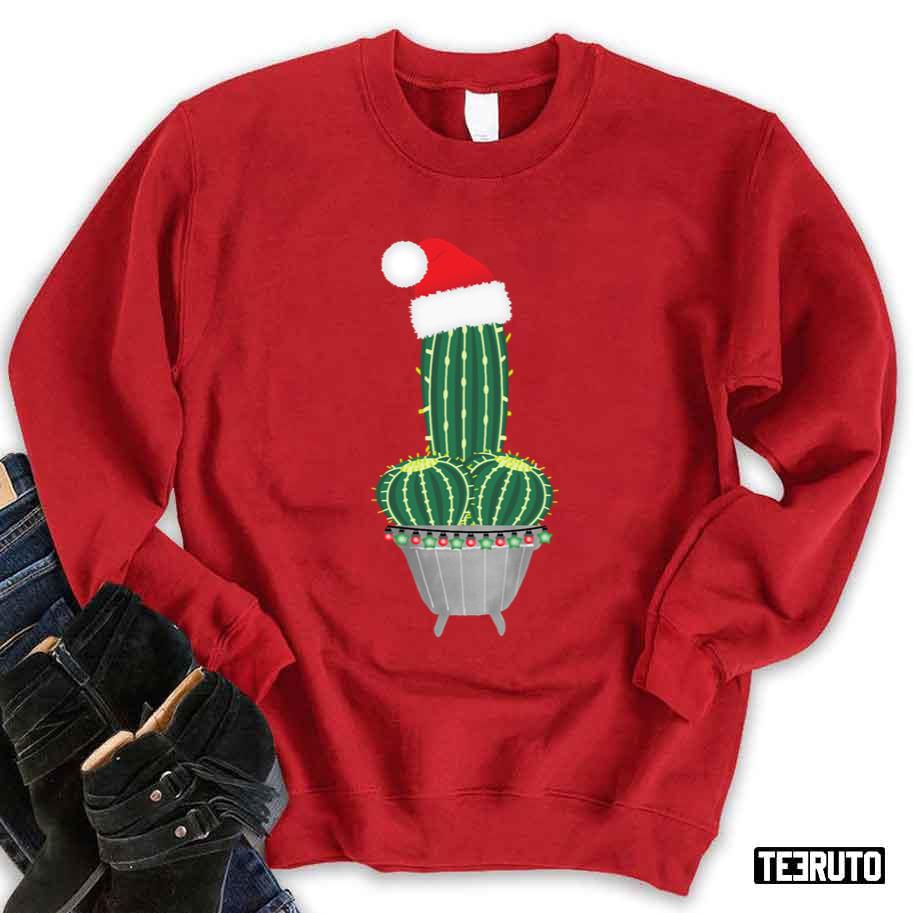 Cactus Merry Prickmas Christmas Unisex Sweatshirt