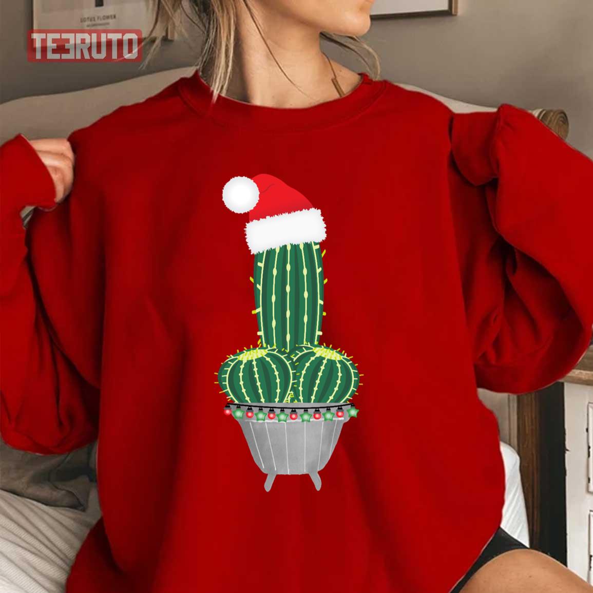 Cactus Merry Prickmas Christmas Unisex Sweatshirt