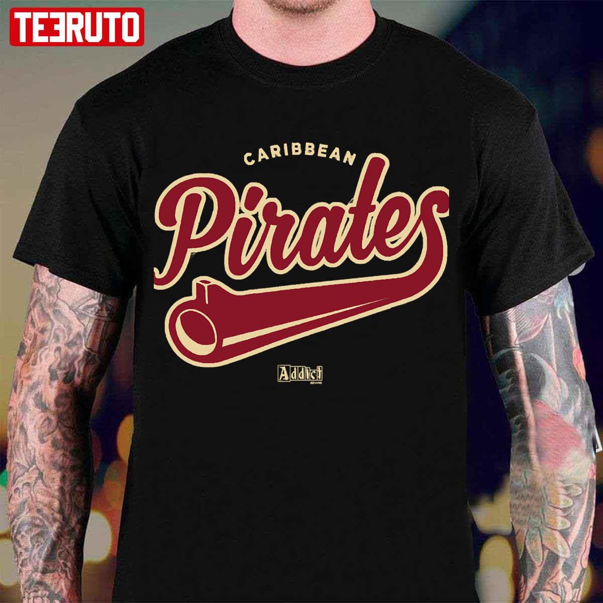 Caribbean Pirates Vintage Logo Unisex T-Shirt