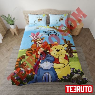 Cartoon Disney Winnie The Pooh Bedding Sets