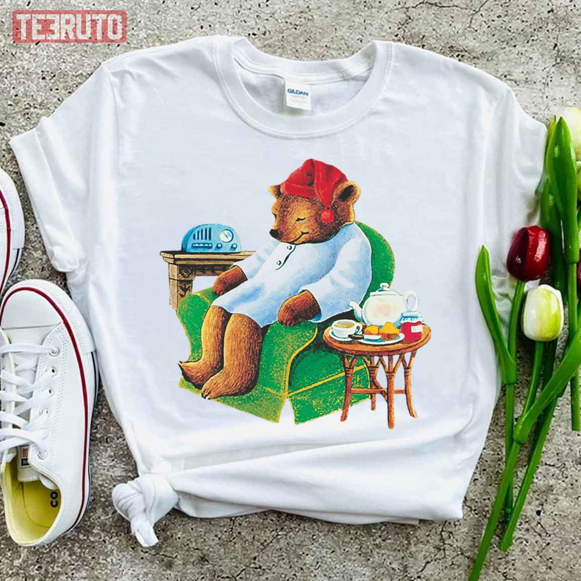 Celestial Seasoning Sleepytime Tea Bear Art Unisex T-Shirt - Teeruto