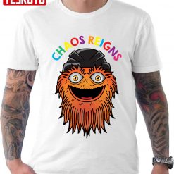 Chaos Reigns Fun Cartoon Unisex T-Shirt
