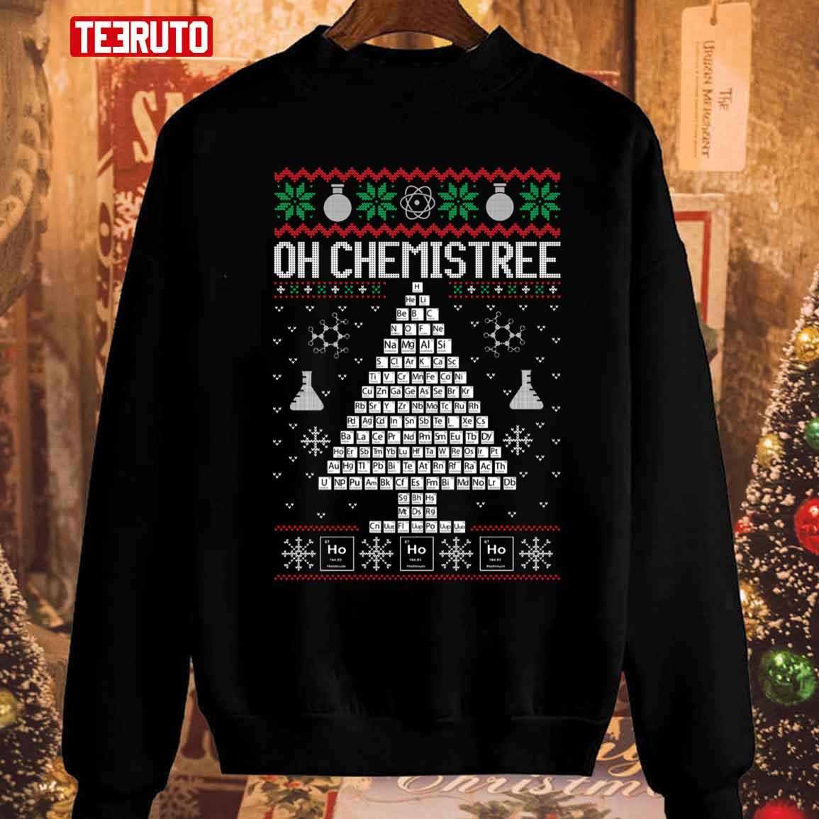 Chemistree xmas Sweatshirt