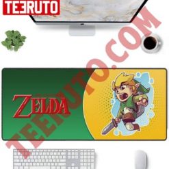 Chibi Zelda Legend Game Mouse Pad