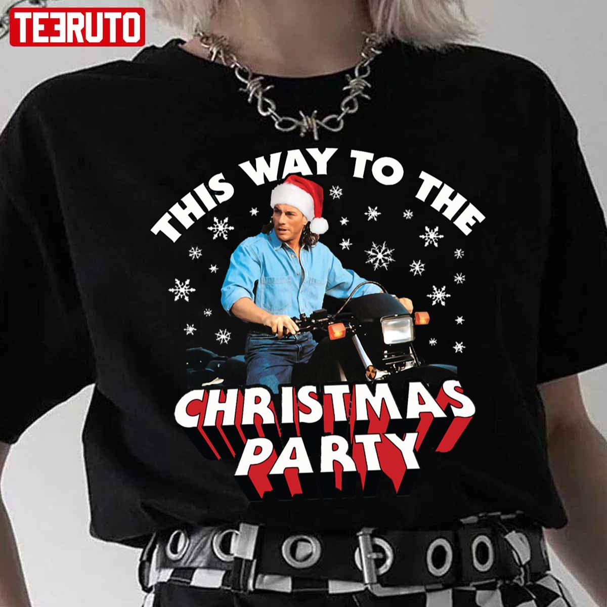 Christmas Party Jean Motor Unisex T-Shirt