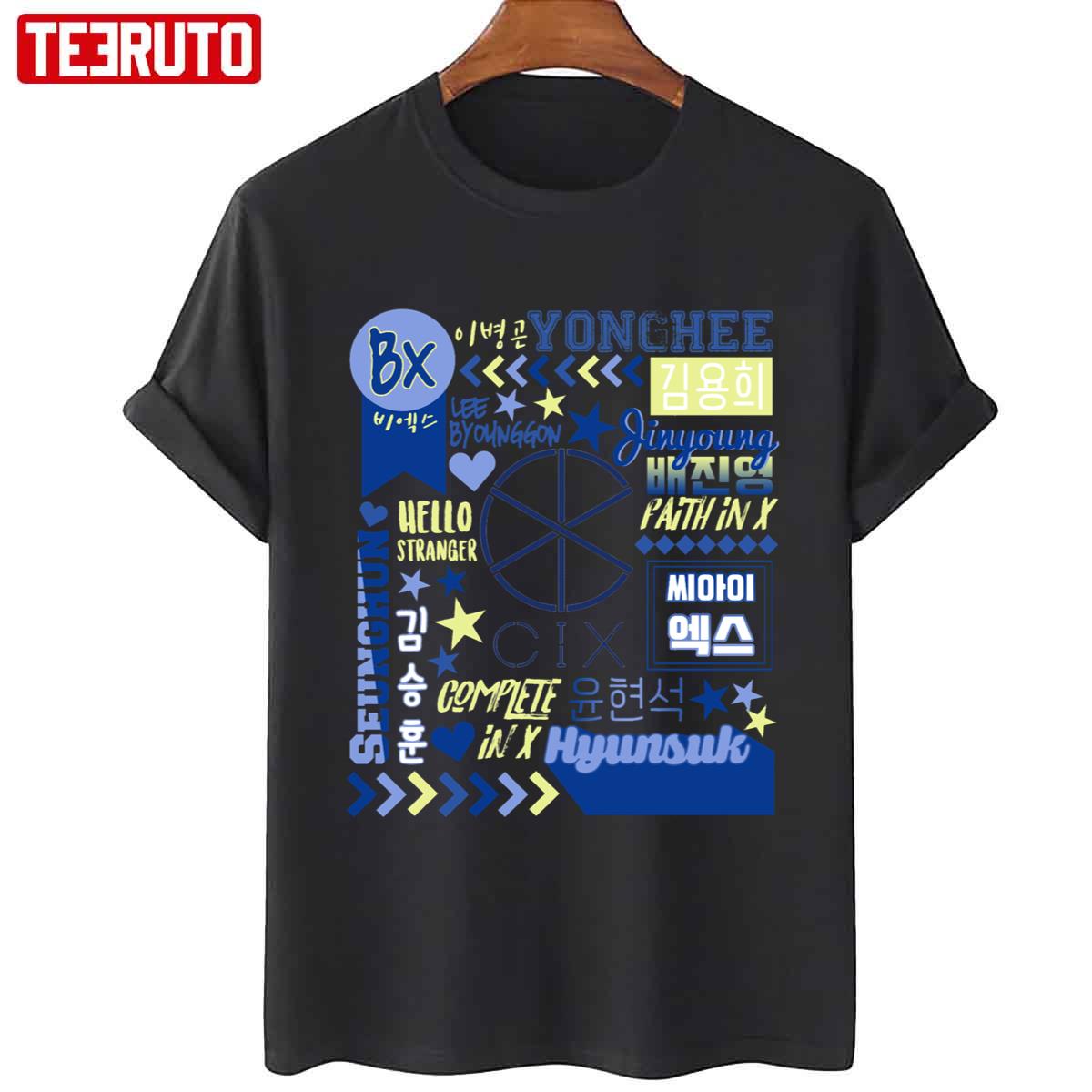 Cix Collage Retro Got7 Unisex T-Shirt