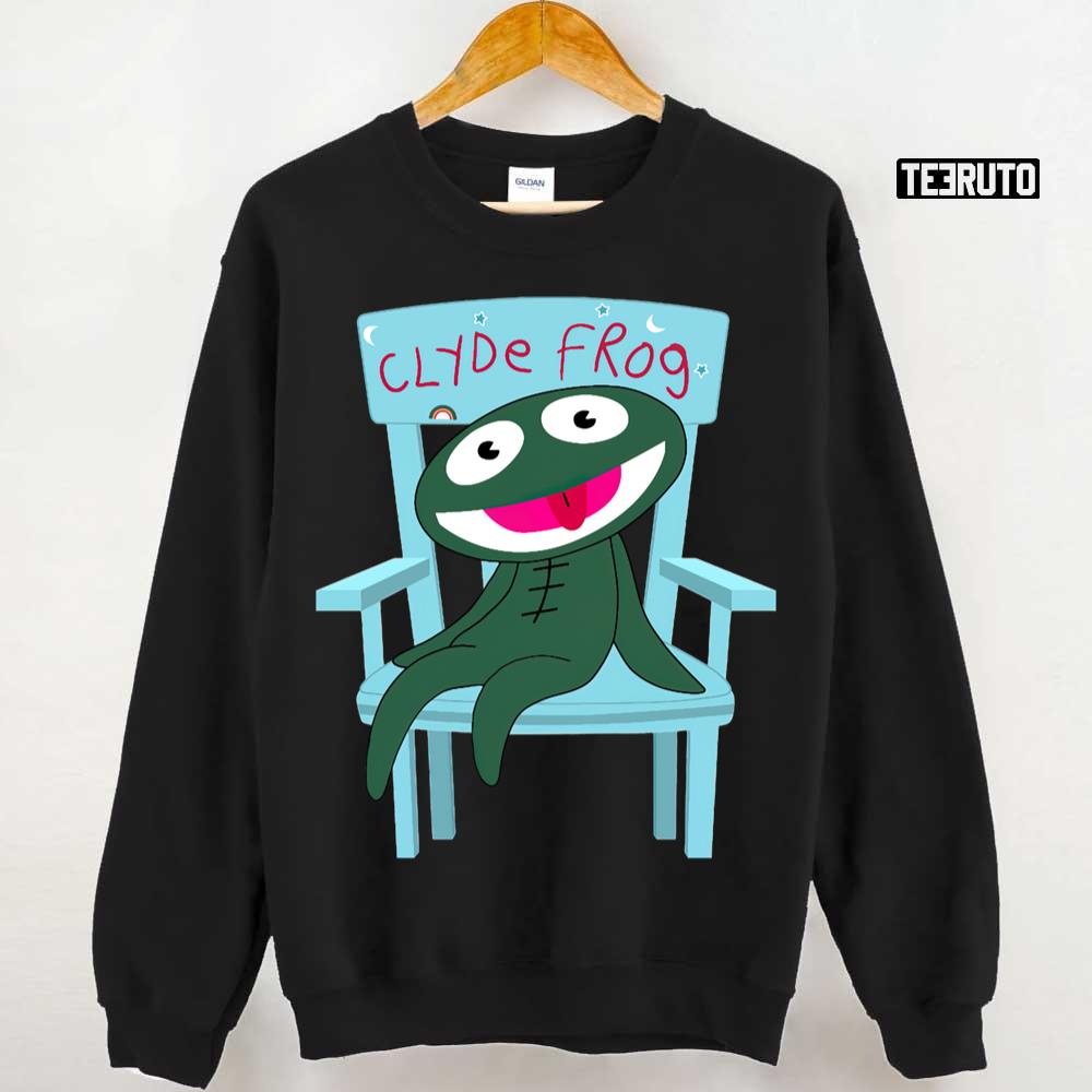 Clyde The Frog Inspired Vintage Sweatshirt