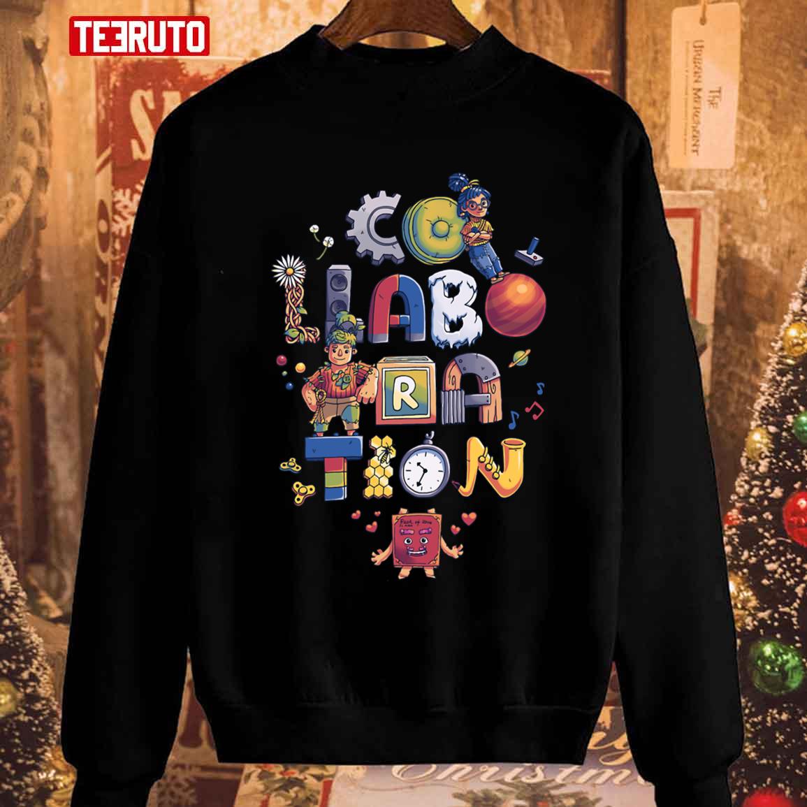 Collaboration Funny Unisex Sweatshirt