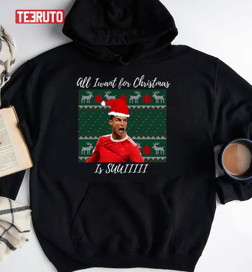 Cristiano Ronaldo Funny Meme Active Unisex Sweatshirt