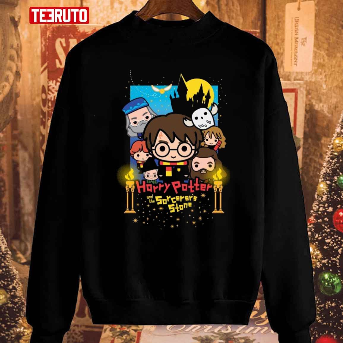 Cute Chibi Harry Potter Design Sweatshirt