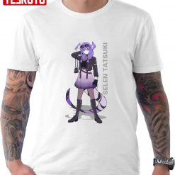 Cute Girl Selen Tatsuki Nijisanji Selen Unisex T-Shirt