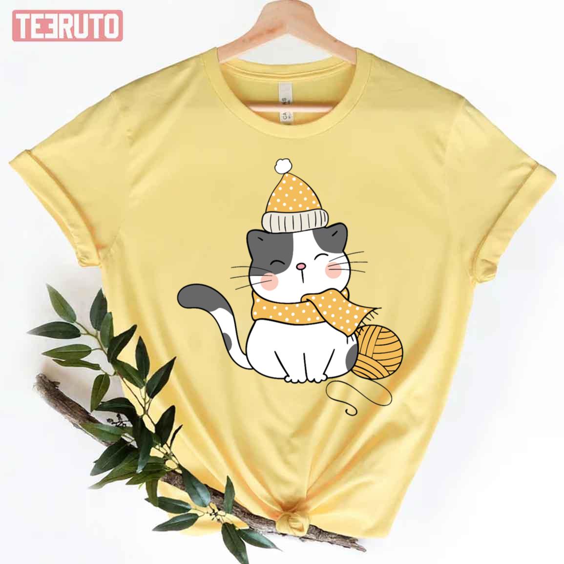 Cute Pusheen Cat Art Unisex T-Shirt