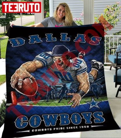 Dallas Cowboys 60'' x 70'' Plaid Flannel Fleece Blanket