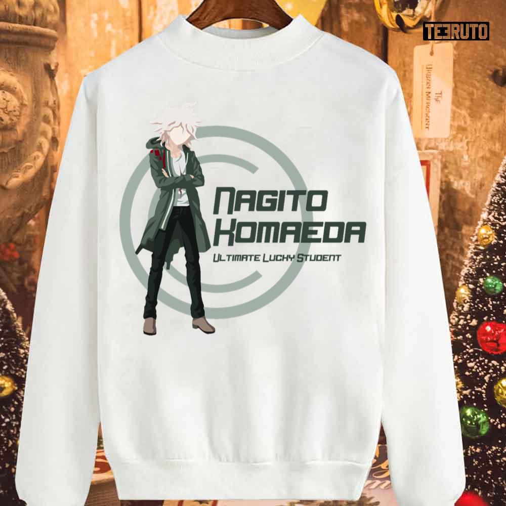 Danganronpa Minimalist Art Nagito Komaeda Sweatshirt - Teeruto